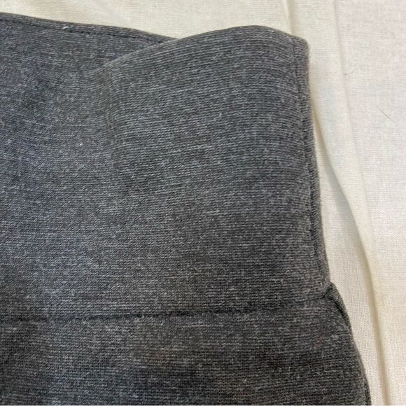 Aides INC Grey Heather Ankle Leggings Extra Think Material Size 6‎ - Picture 7 of 7